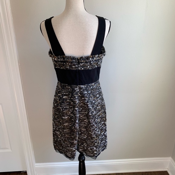 AYSHA DRESS tweed with cute details - Picture 4 of 7